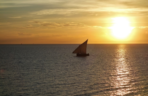Sunset in Stone Town