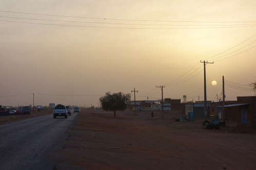 somewhere south of Khartoum
